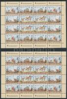 1994 Veszélyeztetett állatok 2 db kisív eltérő fogazással