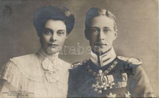 William, German Crown Prince and his wife photo