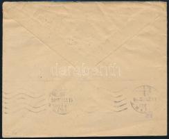 1941 Cenzúrázott levél Budapestre / Censored cover "SEVILLA"