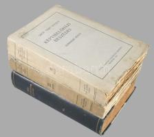 Gróf Tisza István képviselőházi beszédei II-III-IV. Bevezetéssel ellátta: Kun József. Bp., 1937, MTA...