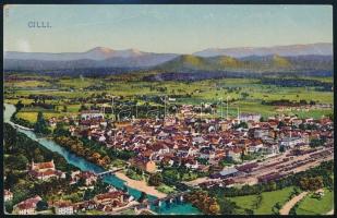 1917 Tábori posta képeslap / Field postcard "K.u.k. RESERVESPITAL in Cilli"