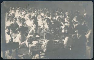 1917 Tábori posta képeslap / Field postcard "K.u.k. Militärgeneralgouvernement in Serbien POLIT...