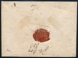 1836 Portós levél / Unpaid cover "N:KÁLLÓ"