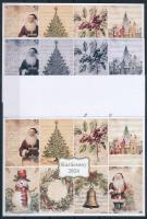 2024/13 Karácsony 4 db-os emlékív garnitúra (30.000)