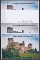 2025/03 Boldogkőváralja-Boldogkői vár 4 db-os emlékív garnitúra (30.000)