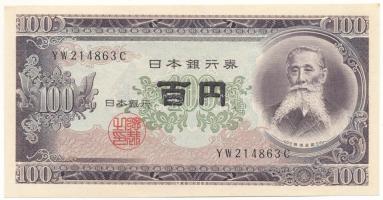 Japán 1953-1974. 100Y "YW 214863 C" T:UNC,AU
Japan 1953-1974. 100 Yen "YW 214863 C&q...