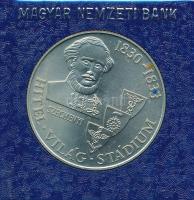 1983. 100Ft alpakka "Széchenyi István" sötétkék műbőr tokban, tanúsítvánnyal T:BU
Adamo E...