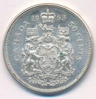 Kanada 1963. 50c Ag "II. Erzsébet" T:XF
Canada 1963. 50 Cents Ag "Elizabeth II"...