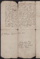 1830 Mezőtúr, özvegyi kérelem