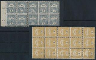 1913 Turul 1f és 2f tömbök, I-II. típusok