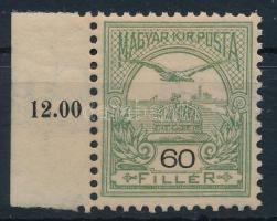 1904 Turul 60f (gumihiba) / Mi 86 (gum disturbance)