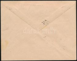 Arad 1919 10 klf bélyeg címzetlen borítékon "ARAD" bélyegzéssel, közte fordított felülnyom...