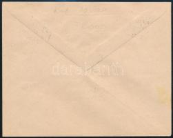 Arad 1919 6 klf bélyeg címzetlen borítékon "ARAD" bélyegzéssel / 6 stamps on envelope
Sig...