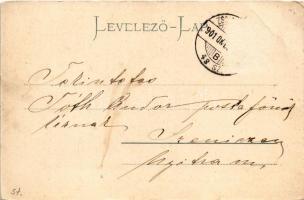 1901 Trencsén, Trencín; Népviselet Trencsén megyéből. Gansel Lipót 119. / Volkstrachten aus dem Tren...