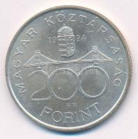 1994. 200Ft Ag "Deák" T:AU,XF
Adamo F13.1