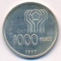 Argentína 1977. 1000P Ag "1978-as Labdarúgó Világbajnokság" T:AU patina
Argentina 1977. 1...