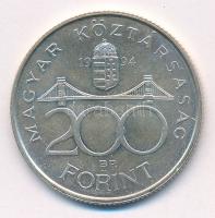 1994. 200Ft Ag "Deák" T:AU,XF
Adamo F13.1