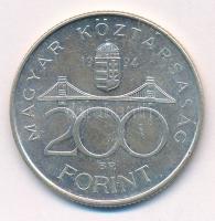 1994. 200Ft Ag "Deák" T:AU,XF
Adamo F13.1