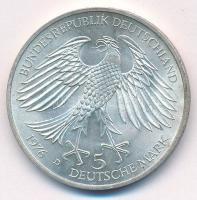Német Szövetségi Köztársaság 1976D 5M Ag "Grimmelhausen halálának 300. évfordulója" T:AU k...