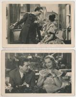 9 db RÉGI és MODERN magyar színész és filmjelenet lap (Liliomfi, Mária főhadnagy, Állami Áruház stb....