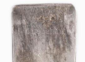 Verlauf elrendezésű korall nyaklánc ezüst (Ag) kapoccsal, jelzett, 800-as ezüst, nyelves záródás, sz...