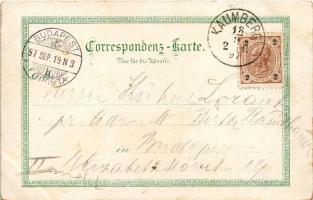 1897 Kaumberg, Ruine Araburg, Marktplatz, Bad, Villa Weber. Regel &amp; Krug, Hans Nachbargauer ...