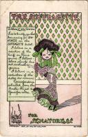 The Suffragette for Senatoress. Anti-suffrage propaganda, mocking humour s: Walter Wellman (EM)