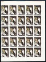 1972 Nemzetközi könyvév vágott félív (25.000) / Mi 2759 imperforated block of 25