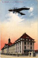 Wiener Neustadt, Bécsújhely; K.u.k. Artillerie Kaserne. Verlag von A. J. Kuderna / military barracks...