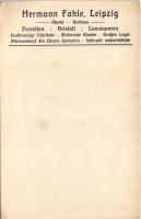 Hermann Fahle Leipzig. Porzellan, Kristall, Luxuwaren. Krautheim Dekor Domenico / German Art Deco po...