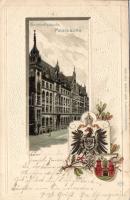 Magdeburg main post office Emb. litho (EK)