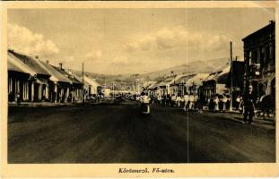 1939 Kőrösmező, Körösmező, Yasinia, Yasinya, Jaszinya, Jassinja, Jasina; Fő utca, folklór. Rosenthál...