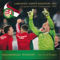 2016. 5Ft-200Ft (6xklf) forgalmi sor + "MLSZ (Magyar Labdarúgó Szövetség)" Cu-Ni-Zn emléké...