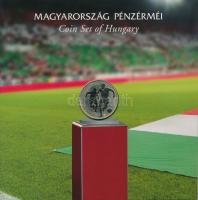 2016. 5Ft-200Ft (6xklf) forgalmi sor + "MLSZ (Magyar Labdarúgó Szövetség)" Cu-Ni-Zn emléké...