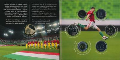 2016. 5Ft-200Ft (6xklf) forgalmi sor + "MLSZ (Magyar Labdarúgó Szövetség)" Cu-Ni-Zn emléké...