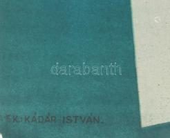 cca 1950-60 3 db szocreál munkavédelmi plakát, hajtva, sérülésekkel, 70x47 cm körüli méretekben