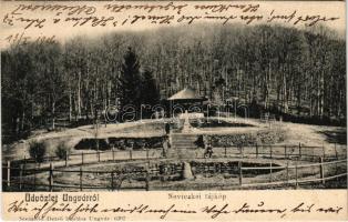 1906 Ungvár, Uzshorod, Uzhorod; Nevickei tájkép. Steinfeld Dezső kiadása / view from Nevytske