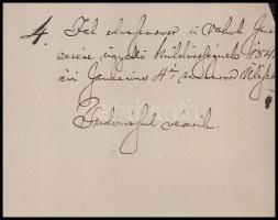 1840 Hadház (Hajdúhadház), Pély (Nagy) Gábor (1780-1849) hajdúkerületi főkapitány hivatalos levele d...