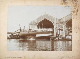 1895 SMS Monarch, az Osztrák-Magyar Cs. és Kir. Haditengerészet (K. u. k. Kriegsmarine) Monarch-oszt...