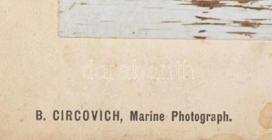 1895 SMS Monarch, az Osztrák-Magyar Cs. és Kir. Haditengerészet (K. u. k. Kriegsmarine) Monarch-oszt...