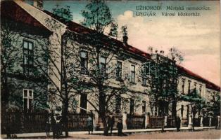 1921 Ungvár, Uzshorod, Uzhhorod, Uzhorod; Városi közkórház. G. Jilovsky / hospital (Rb)