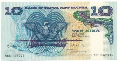 Pápua Új-Guinea 1980(DN) 10K T:UNC
Papua New Guinea 1980(ND) 10 Kina C:UNC
Krause P#7