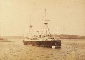 cca 1890-1900 SMS Kaiser Franz Joseph I, az Osztrák-Magyar Cs. és Kir. Haditengerészet (K. u. k. Kri...