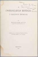 Moravcsik Gyula: A csodaszarvas mondája a bizánci íróknál. A szerző, Moravcsik Gyula (1892-1972) biz...