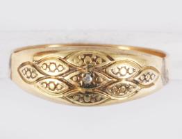 14k arany (Au) gyűrű j.n. 1,8g m: 56