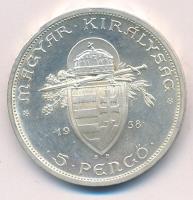 1938. 5P Ag "Szent István" T:AU
Adamo P8.1
