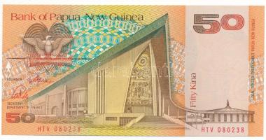 Pápua Új-Guinea 1989. 50K "HTV 080238" T:UNC
Papua New Guinea 1989. 50 Kina "HTV 080...