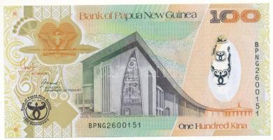 Pápua Új-Guinea 2008. 100K "BPNG2600151" "35 éves a Pápua Új-Guinea Bank" emlékk...