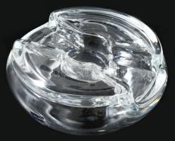 Német mécsestartó, kis kopással, d: 17 cm, m: 7 cm