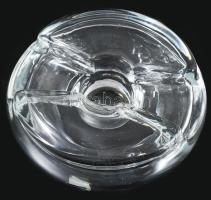 Német mécsestartó, kis kopással, d: 17 cm, m: 7 cm